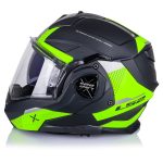 CASCO MODULAR LS2-FF901 ADVANT X OBLIVION M.BLACK H-V-ECE 22.06. NEGRO MATE AMARILLO H-V - Imagen 8