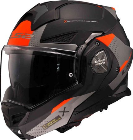 CASCO MODULAR LS2- FF901 ADVANT X OBLIVION M.BLACK TITANIUM-ECE 22.06. M.TITANIO NEGRO