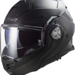 CASCO MODULAR LS2-FF901 ADVANT X SOLID MATT BLACK-ECE 22.06. NEGRO MATE