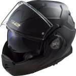 CASCO MODULAR LS2-FF901 ADVANT X SOLID MATT BLACK-ECE 22.06. NEGRO MATE + INTERCOM 4X CARDO - Imagen 5