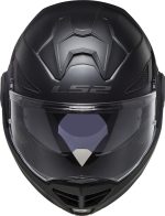 CASCO MODULAR LS2-FF901 ADVANT X SOLID MATT BLACK-ECE 22.06. NEGRO MATE + INTERCOM 4X CARDO - Imagen 6