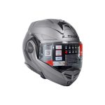 CASCO MODULAR LS2-FF901 ADVANT X SOLID MATT TITANIUM-ECE 22.06. TITANIO SÓLIDO MATE