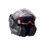 CASCO MODULAR LS2-FF901 ADVANT X SOLID MATT TITANIUM-ECE 22.06. TITANIO SÓLIDO MATE - Imagen 4