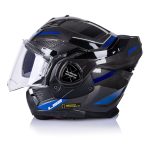 CASCO MODULAR LS2- FF901 ADVANT X SPECTRUM BLACK TITAN.BLUE-ECE 22.06. NEGRO TITAN.AZUL - Imagen 2