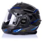 CASCO MODULAR LS2- FF901 ADVANT X SPECTRUM BLACK TITAN.BLUE-ECE 22.06. NEGRO TITAN.AZUL - Imagen 7