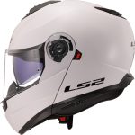 CASCO MODULAR LS2-FF908 STROBE II GLOSS WHITE-ECE 22.06. BLANCO - Imagen 2