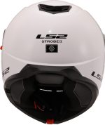 CASCO MODULAR LS2-FF908 STROBE II GLOSS WHITE-ECE 22.06. BLANCO - Imagen 8
