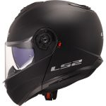 CASCO MODULAR LS2-FF908 STROBE II MATT BLACK-06 NEGRO MATE - Imagen 2