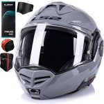 CASCO MODULAR LS2-FF901 ADVANT X SOLID NARDO GREY-ECE 22.06. GRIS NARDO LISO