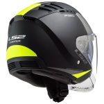 CASCO JET LS2 - LS2 OF600 COPTER II URBANE M.BLACK H-V YELLOW-ECE 22.06. NEGRO MATE H-V AMARILLO FLUOR - Imagen 2