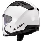 CASCO JET LS2 -OF600 COPTER II GLOSS WHITE-ECE 22.06. BLANCO - Imagen 4
