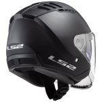 CASCO JET LS2 -OF600 COPTER II MATT BLACK-ECE 22.06.  NEGRO MATE - Imagen 4