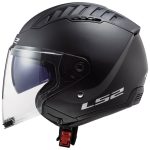 CASCO JET LS2 -OF600 COPTER II MATT BLACK-ECE 22.06.  NEGRO MATE - Imagen 3