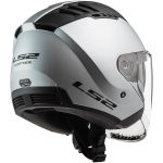 CASCO JET LS2 -OF600 COPTER II MATT SILVER-ECE 22.06. PLATA MATE - Imagen 2