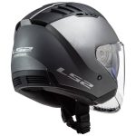 CASCO JET LS2 -OF600 COPTER II MATT TITANIUM-ECE 22.06. TITANIO MATE - Imagen 2