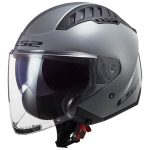 CASCO JET LS2 -OF600 COPTER II SOLID NARDO GREY-ECE 22.06. GRIS NARDO - Imagen 3