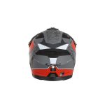 CASCO JET TIPO TRIAL LS2 -OF606 DRIFTER DEVOR M.SILVER TITANIUM RED-ECE 22.06 PLATA MATE ROJO TITANIO - Imagen 6
