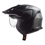 CASCO JET TIPO TRIAL LS2 -OF606 DRIFTER JEANS TITANIUM-ECE 22.06 VAQUERAS TITANIO - Imagen 3