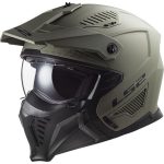 CASCO JET TIPO TRIAL LS2 -OF606 DRIFTER SOLID MATT SAND-ECE 22.06 ARENA MACIZA MATE