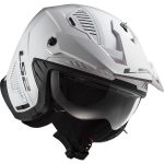 CASCO JET TIPO TRIAL LS2 -OF606 DRIFTER SOLID WHITE-ECE 22.06 BLANCO - Imagen 3