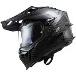 CASCO DE MOTO TRAIL LS2 -MX701 C EXPLORER GLOSS CARBON-ECE 22.06 FIBRA DE CARBONO NEGRO - Imagen 3