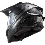 CASCO DE MOTO TRAIL LS2 -MX701 C EXPLORER GLOSS CARBON-ECE 22.06 FIBRA DE CARBONO NEGRO - Imagen 4