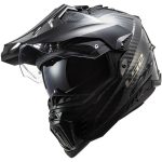 CASCO DE MOTO TRAIL LS2 -MX701 C EXPLORER GLOSS CARBON-ECE 22.06 FIBRA DE CARBONO NEGRO - Imagen 5