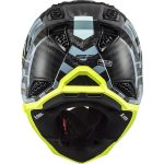 CASCO DE MOTO CROSS LS2 -MX703 C X-FORCE BARRIER SKY BLUE-ECE 22.06 FIBRA DE CARBONO NEGRO CIELO AZUL - Imagen 4