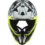 CASCO DE MOTO CROSS LS2 -MX703 C X-FORCE BARRIER SKY BLUE-ECE 22.06 FIBRA DE CARBONO NEGRO CIELO AZUL - Imagen 3