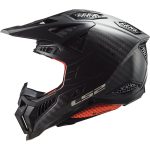 CASCO DE MOTO CROSS LS2 -MX703 C X-FORCE GLOSS CARBON-ECE 22.06 FIBRA DE CARBONO NEGRO - Imagen 2