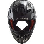 CASCO DE MOTO CROSS LS2 -MX703 C X-FORCE GLOSS CARBON-ECE 22.06 FIBRA DE CARBONO NEGRO - Imagen 3