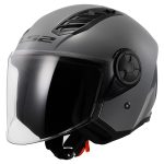 CASCO JET LS2-OF616 AIRFLOW II SOLID NARDO GREY-ECE 22.06. NARDO GRAY
