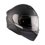 CASCO MODULAR MT-GENESIS SV SOLID A1 NEGRO MATE ECE 22.06 - Imagen 4