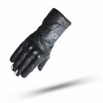 GUANTES DE MOTO EN PIEL  DEGEND TOURING DE INVIERNO, TÉRMICOS Y IMPERMEABLES NEGRO - Imagen 2