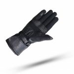 GUANTES DE MOTO EN PIEL  DEGEND TOURING DE INVIERNO, TÉRMICOS Y IMPERMEABLES NEGRO - Imagen 3