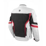 CHAQUETA DE MOTO HEVIK VEGA HJS311M NEGRO-GRIS IMPERMEABLE TRANSPIRABLE, CON PROTECCIONES C.E. - Imagen 2
