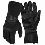GUANTES DE MOTO DE INVIERNO, TÉRMICOS Y IMPERMEABLES DENALI  NEGRO