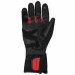 GUANTES DE MOTO DE INVIERNO, TÉRMICOS Y IMPERMEABLES DENALI  NEGRO ROJO - Imagen 2