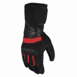 GUANTES DE MOTO DE INVIERNO, TÉRMICOS Y IMPERMEABLES DENALI  NEGRO ROJO - Imagen 3