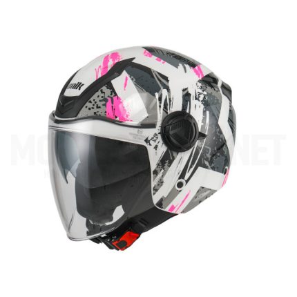 CASCO JET UNIK VENUS DV U-21 BLANCO ROSA ECE 22.06