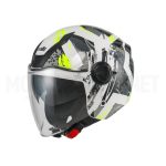 CASCO JET UNIK VENUS DV U-22 BLANCO GRIS AMARILLO ECE 22.06