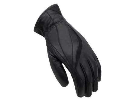 GUANTES DE MOTO EN PIEL  UNIK C21 CITY NEGRO DE INVIERNO, TÉRMICOS Y IMPERMEABLES