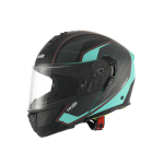 CASCO MODULAR UNIK COMET DV NEGRO AZUL MATE ANTIVAHO INTEGRADO ECE 22.06