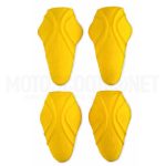 PACK PROTECCION DE CHAQUETA POLIURETANO PARA HOMBRO/CODO SD-A11 AMARILLO SEVENTY 70