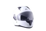 CASCO ADN INTEGRAL STELVIO BLANCO PURO MATE - Imagen 2