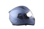 CASCO ADN INTEGRAL STELVIO TITANIO AZUL METAL - Imagen 3