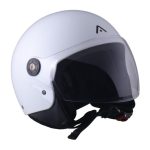 CASCO JET ADN JET SPRITZ BIANCO PURO OPACO BLANCO