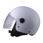 CASCO JET ADN JET SPRITZ BIANCO PURO OPACO BLANCO - Imagen 3