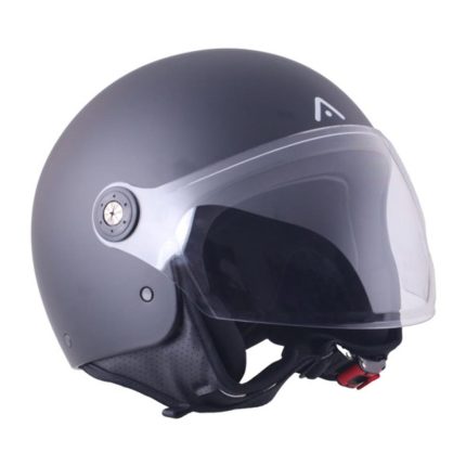 CASCO JET ADN JET SPRITZ NERO OPACO NEGRO MATE