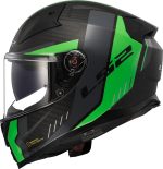 CASCO INTEGRAL CARBON LS2-FF811 VECTOR II CARBONO C GRID MATT FLUO GREEN/REJILLA VERDE FLUO MATE ECE 22.06 - Imagen 3